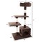 Pet Adobe 4-tier 43-inch Cat Tree Multilevel Tower with Scratching Posts, Platforms and Condo for Cats/Kittens 495630UFP - alternate 2